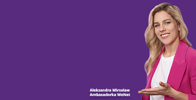 Aleksandra Mirosław - Ambasador WeNet